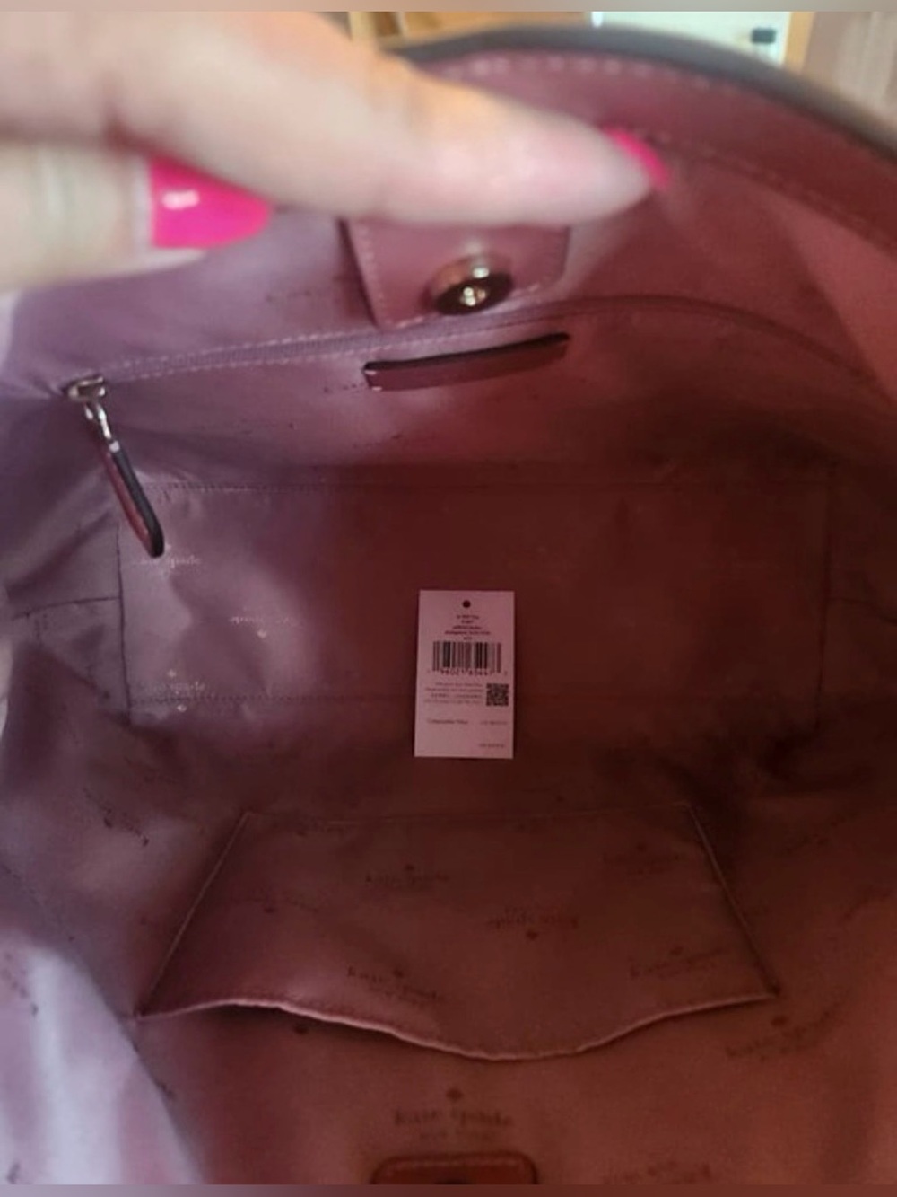 Kate Spade 454 Large Shoulder Bag in Pomegranate - Picture 3 of 5
